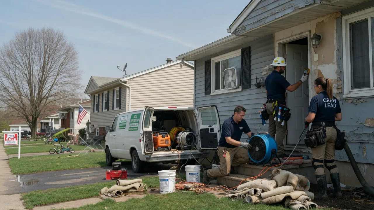 Flood Cleanup in Adams Center, NY near me